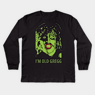 I'M OLD GREGG - VINTAGE STYLE Kids Long Sleeve T-Shirt